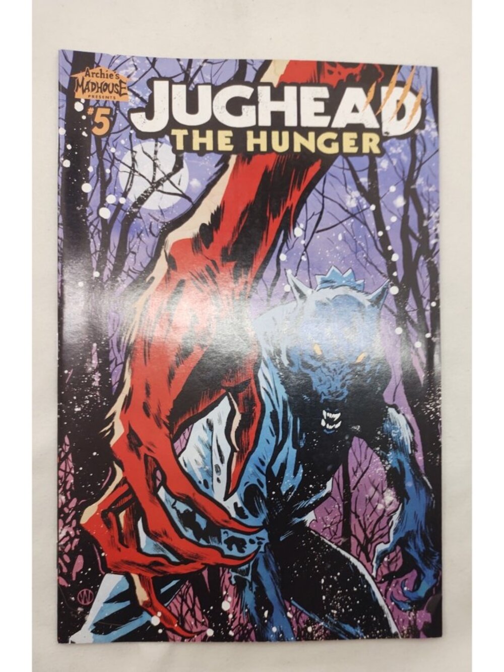 Jughead The Hunger #5 Archies Madhouse Horror Werewolf Comic Book